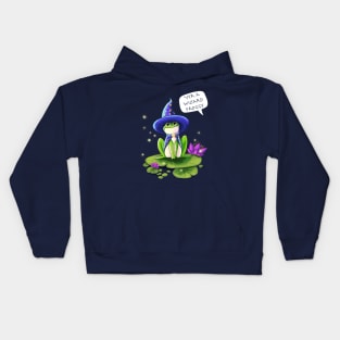 Yer a Wizard Froggy Kids Hoodie